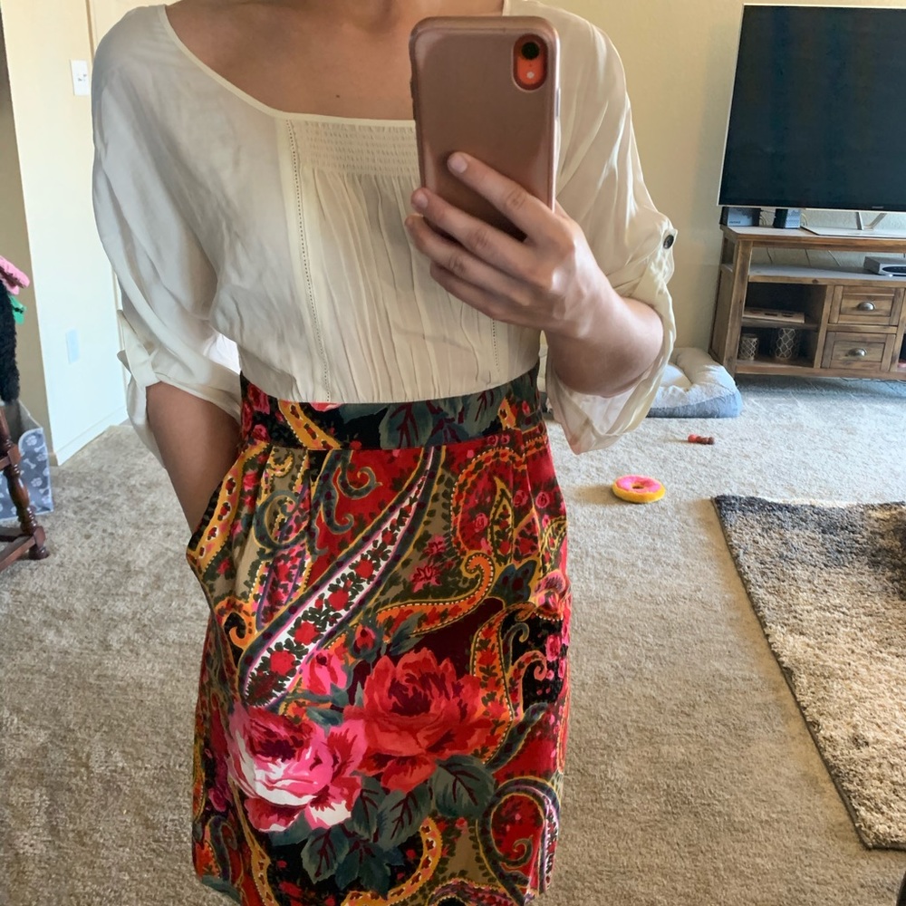 Anthropologie Boho Dress